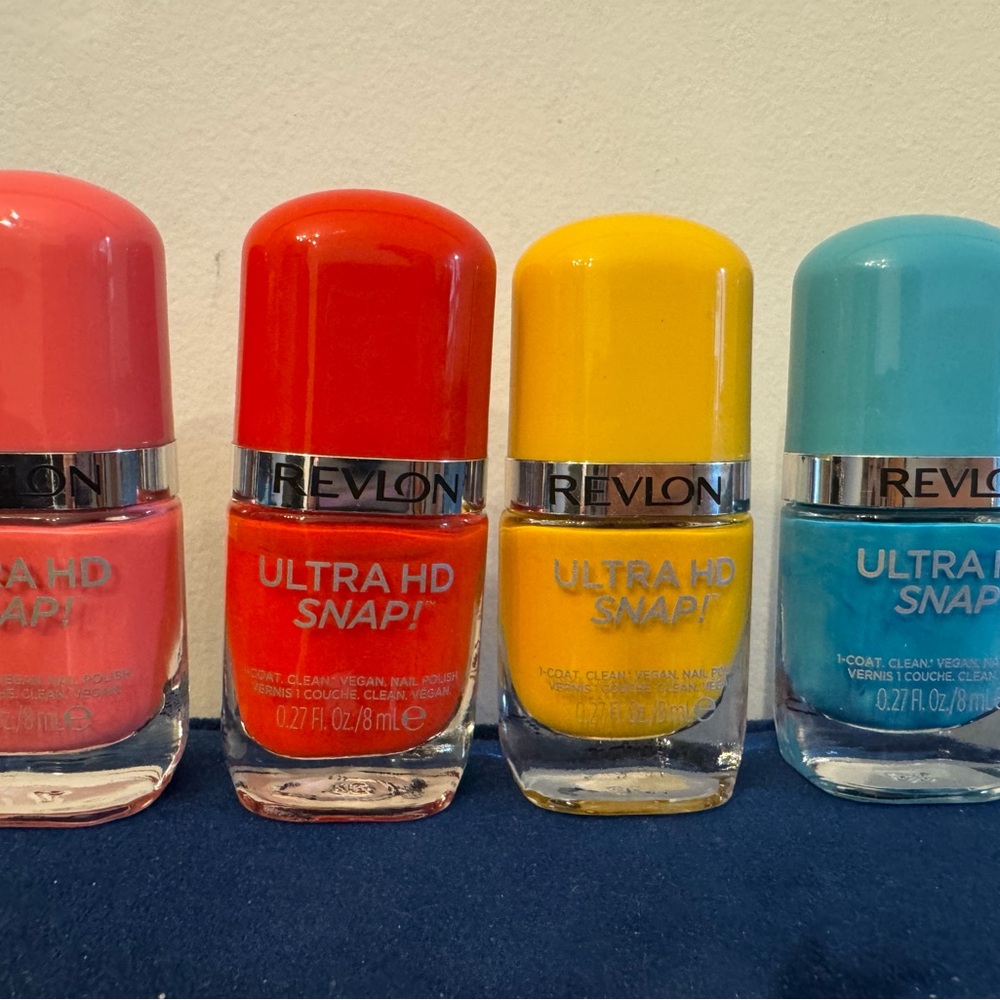 Set of 4 Revlon Ultra HD Brand New Bottles
